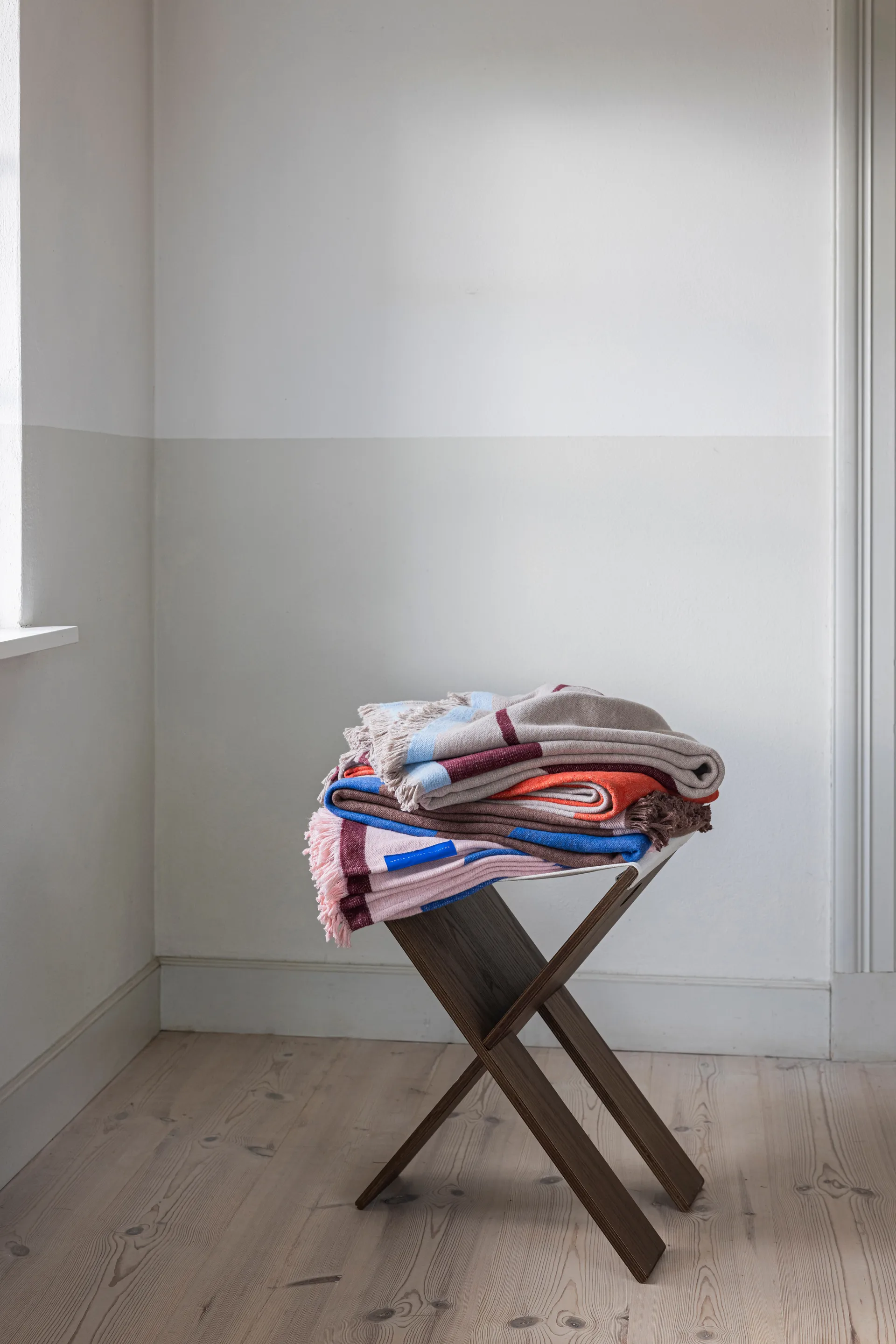 Plaid Studio, Seashell pink, 130x175 cm Mette Ditmer