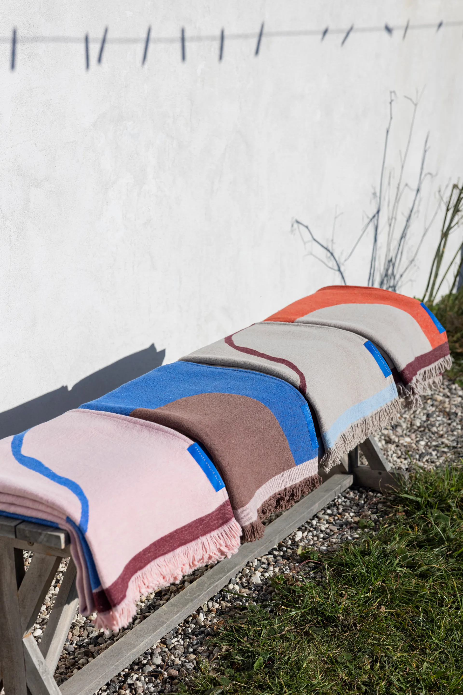 Plaid Studio, Seashell pink, 130x175 cm Mette Ditmer