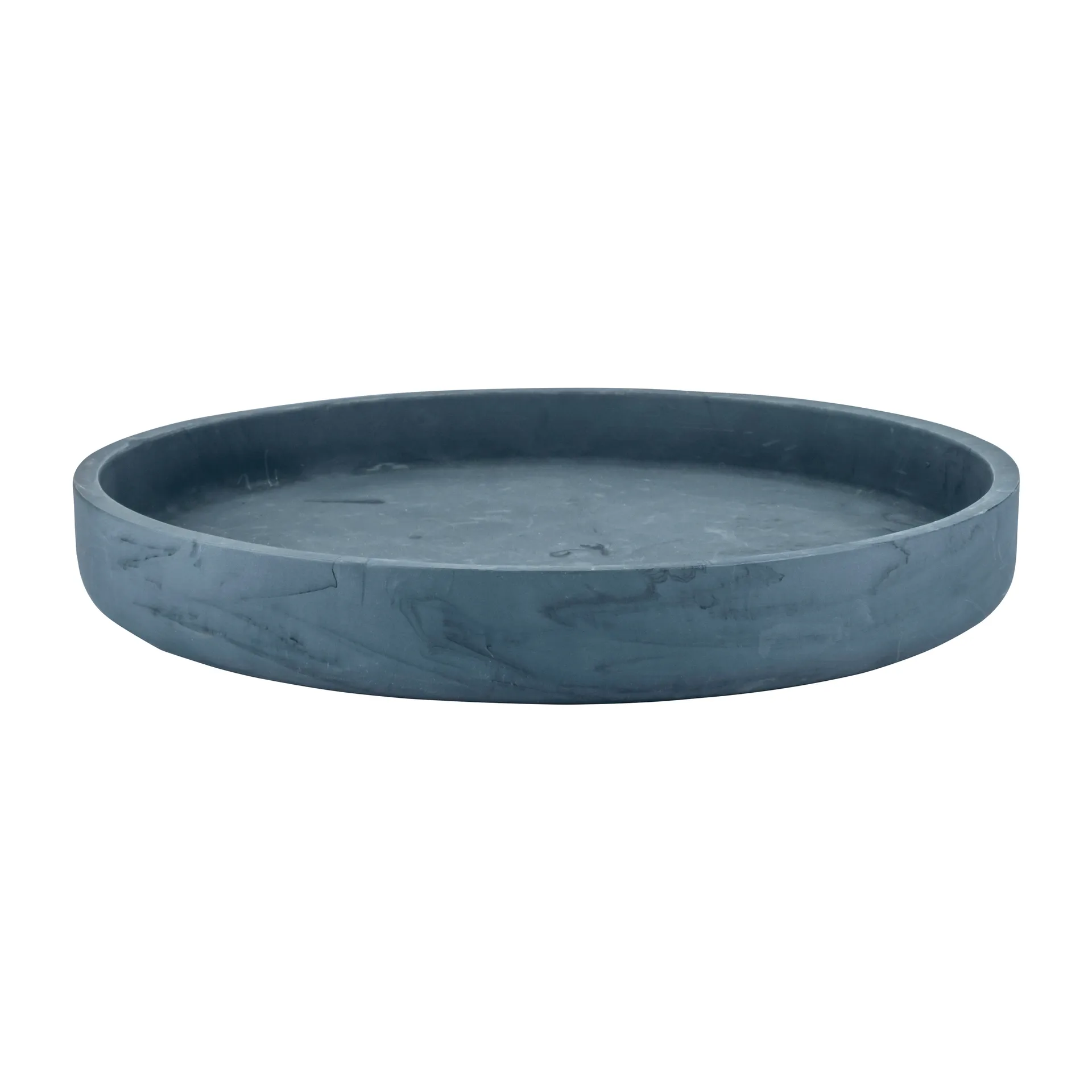 Plateau Attitude Ø22 cm, Slate blue Mette Ditmer