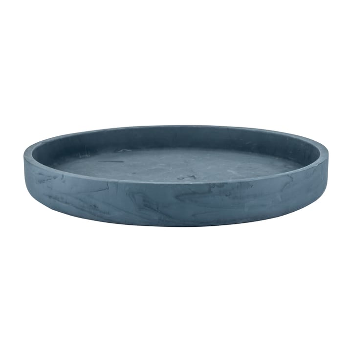 Plateau Attitude Ø22 cm - Slate blue - Mette Ditmer