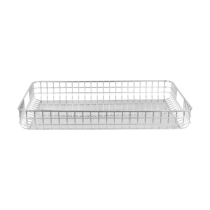 Plateau de service Lift 33,5x45,5 cm - Chrome - Mette Ditmer