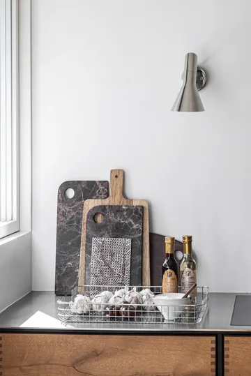 Plateau de service Lift 33,5x45,5 cm - Chrome - Mette Ditmer