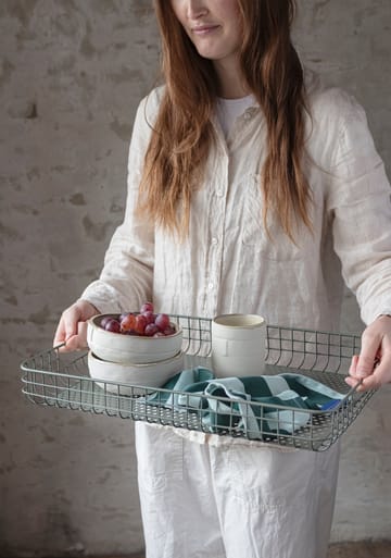 Plateau de service Lift 33,5x45,5 cm - Thyme green - Mette Ditmer