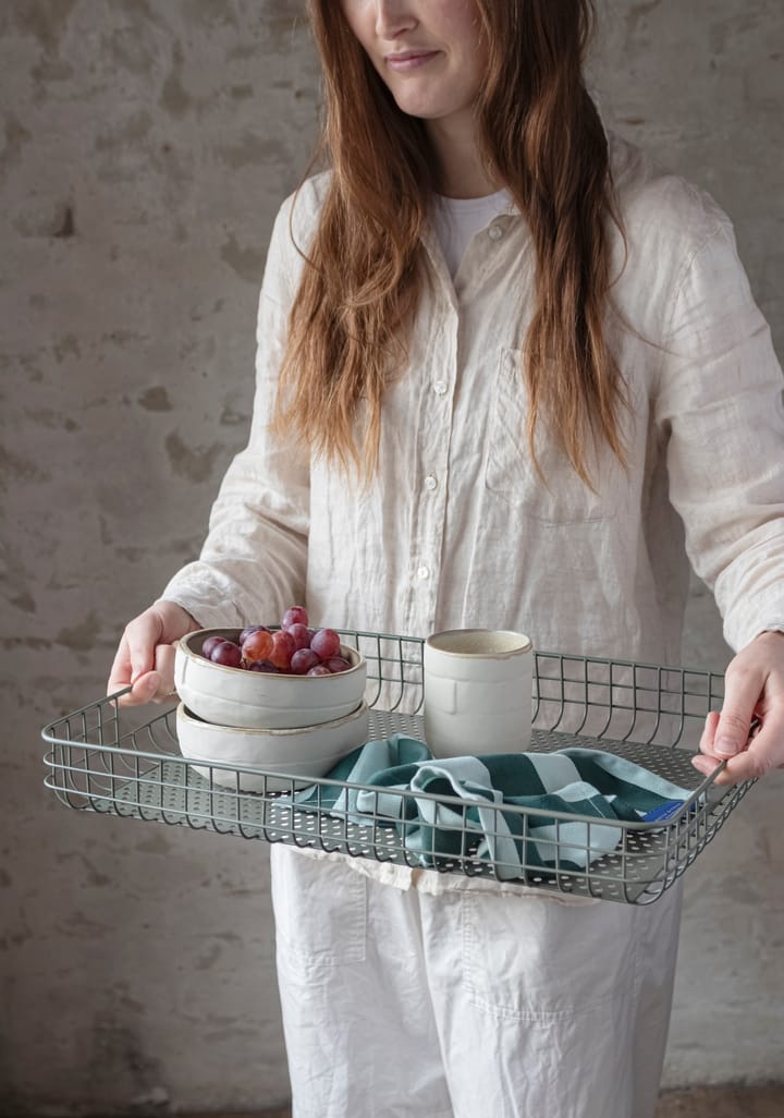 Plateau de service Lift 33,5x45,5 cm, Thyme green Mette Ditmer