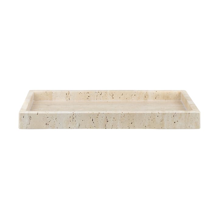 Plateau décoratif Travertine 16x31 cm - Linen - Mette Ditmer