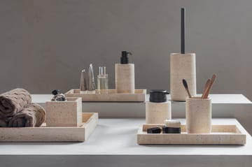 Plateau décoratif Travertine 16x31 cm - Linen - Mette Ditmer