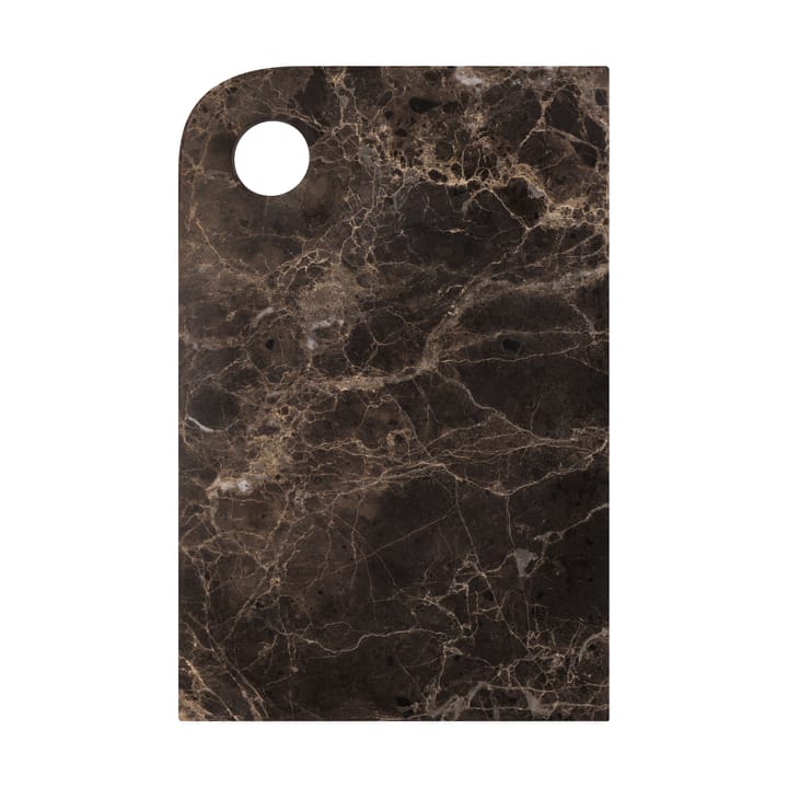 Plateau Marble medium 20x30 cm - Brown - Mette Ditmer