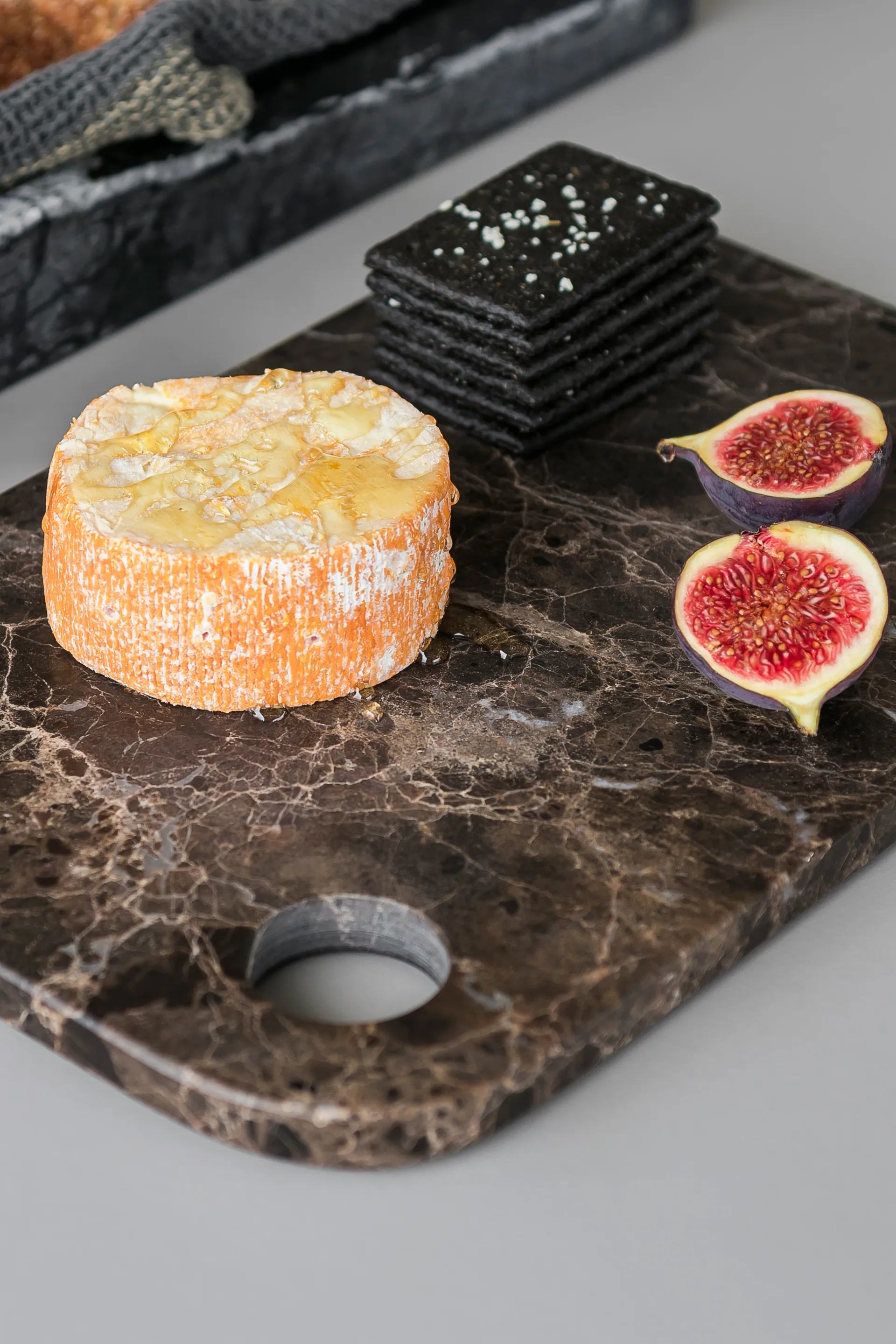 Plateau Marble medium 20x30 cm, Brown Mette Ditmer