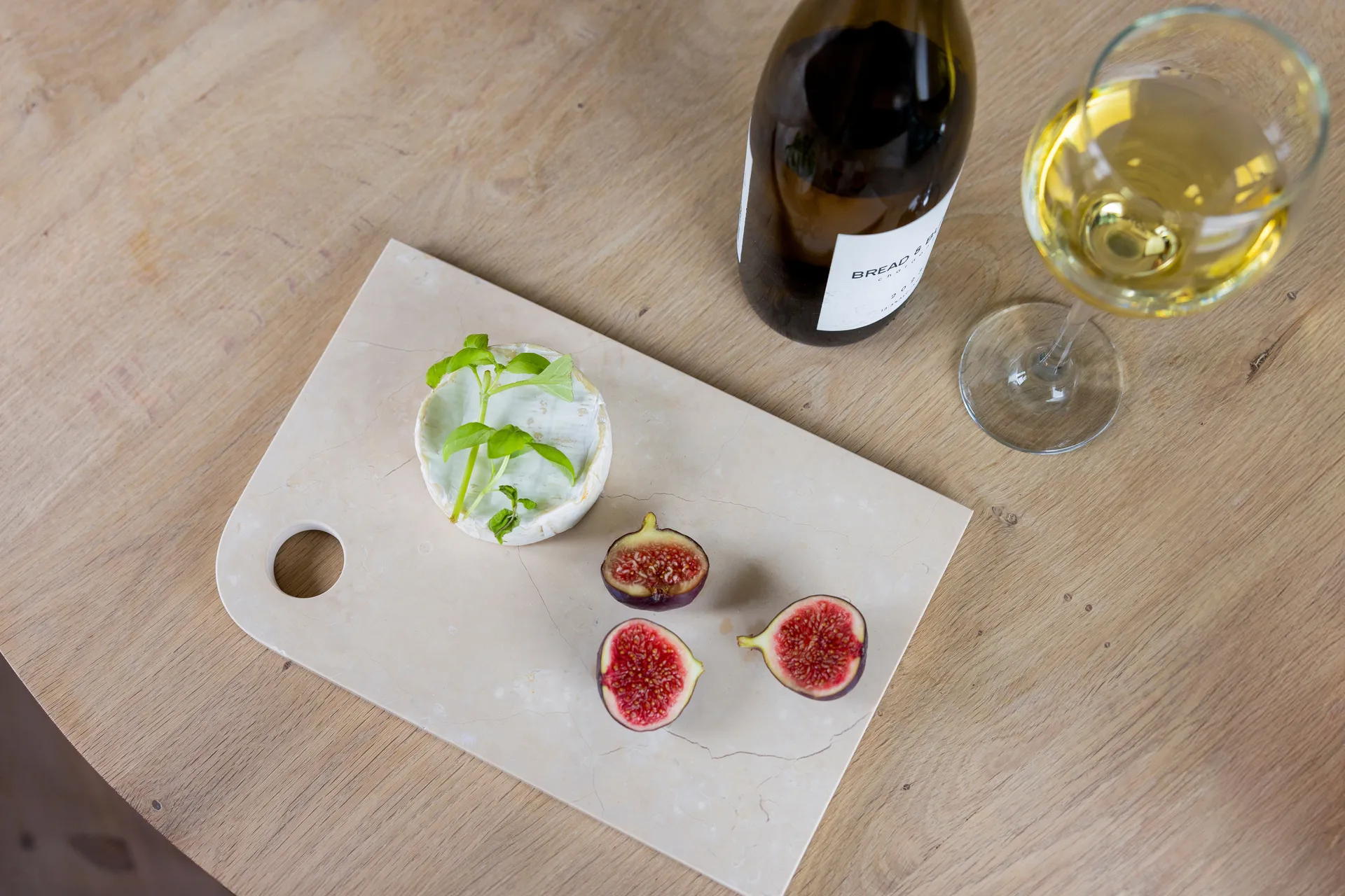 Plateau Marble medium 20x30 cm, Sand Mette Ditmer