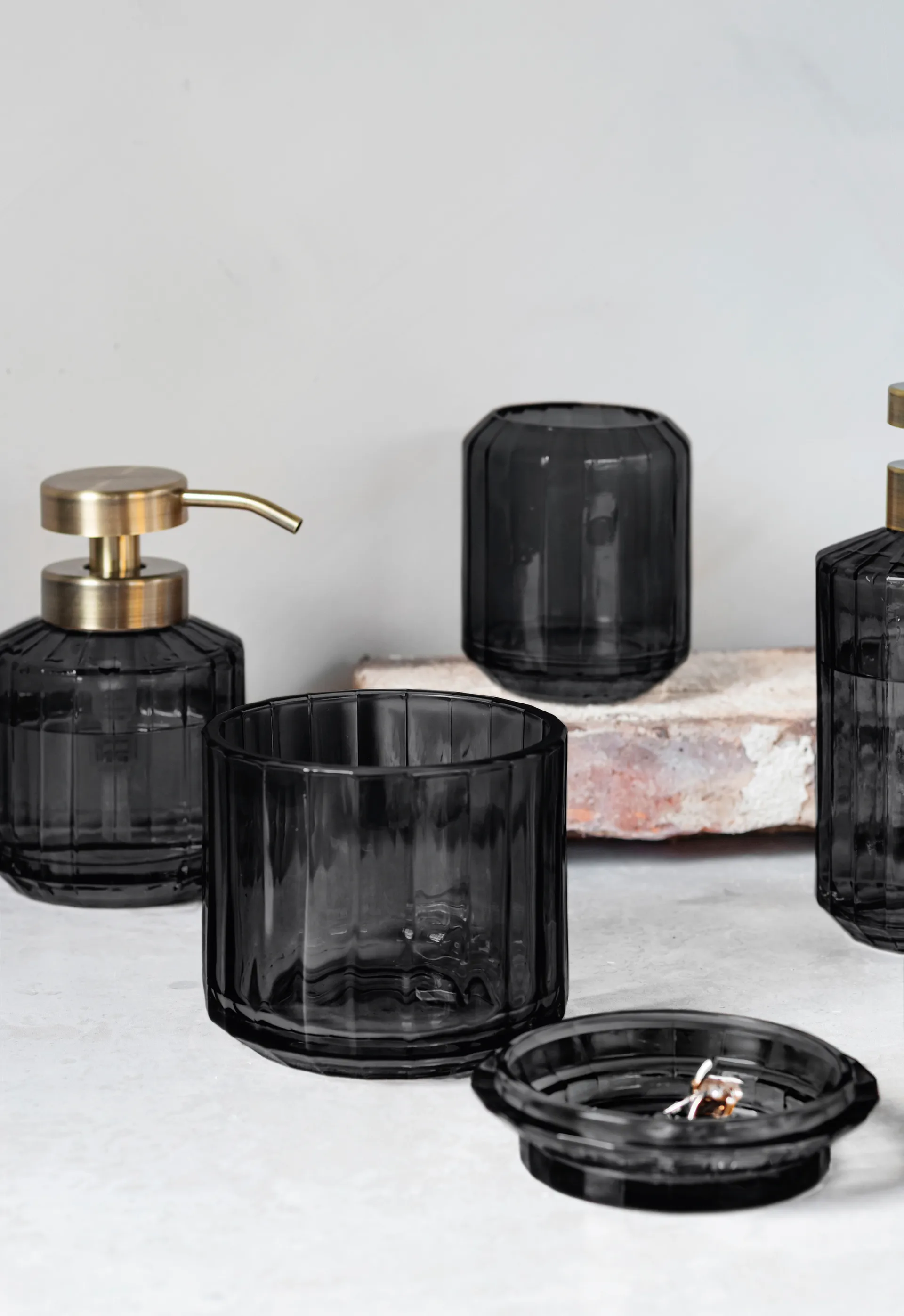 Pompe à savon Vision basse, Black Mette Ditmer