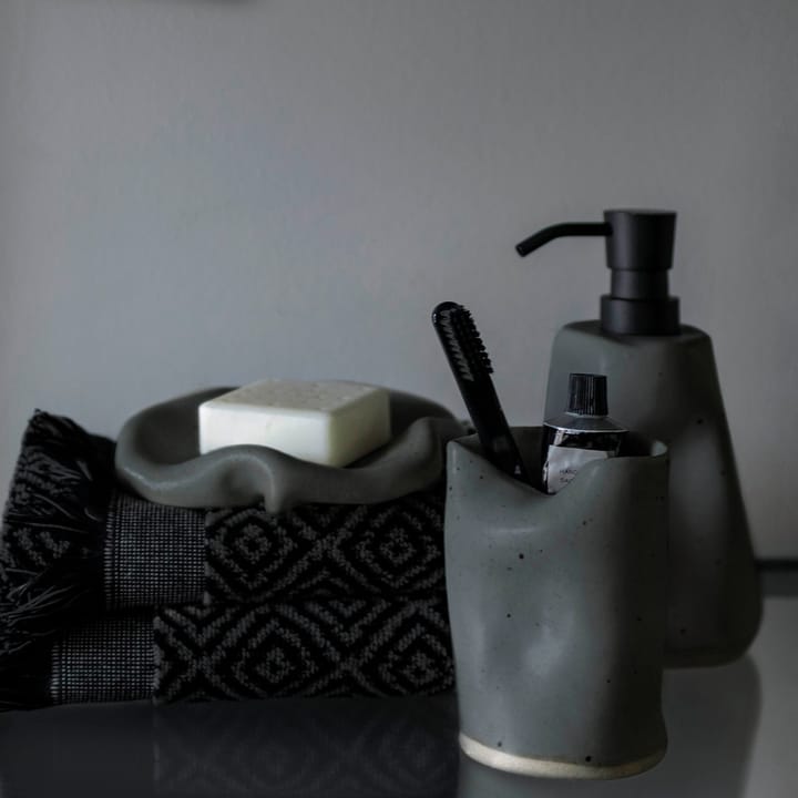 Porte-brosse à dents By Hand, Dark grey Mette Ditmer