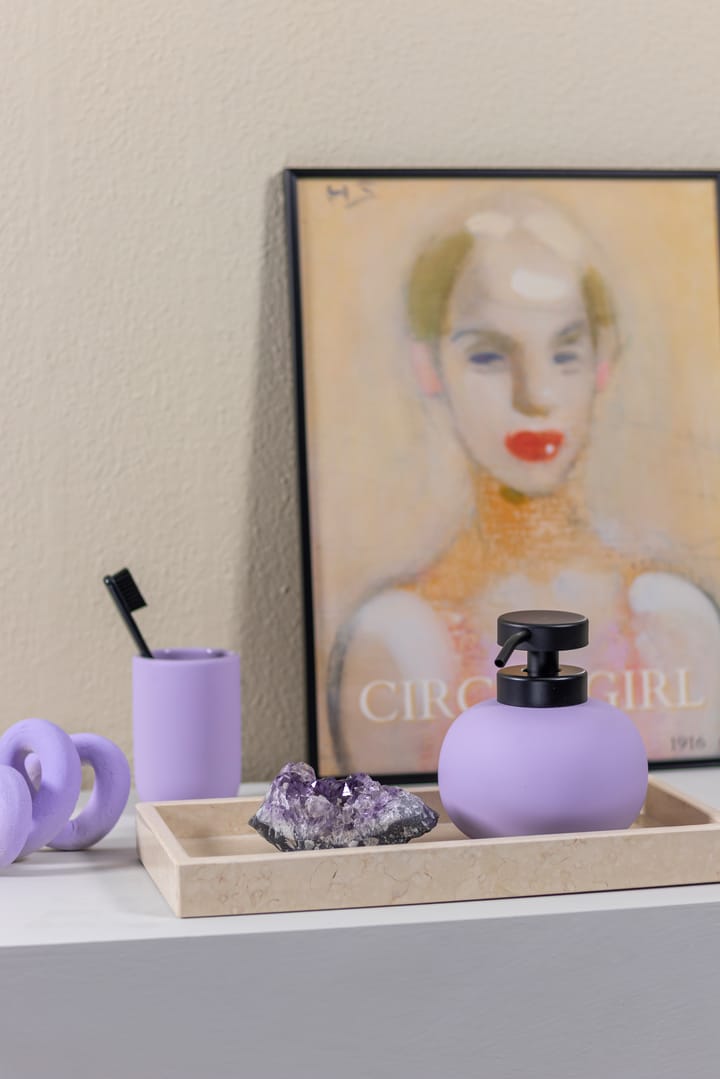Porte brosse à dents Lotus, Light lilac Mette Ditmer