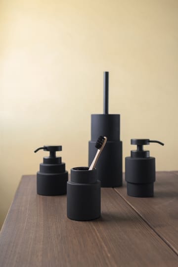 Porte-brosse à dents Shades modèle B - Noir - Mette Ditmer