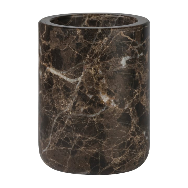 Porte-brosses à dents Marble 10 cm - Marron - Mette Ditmer