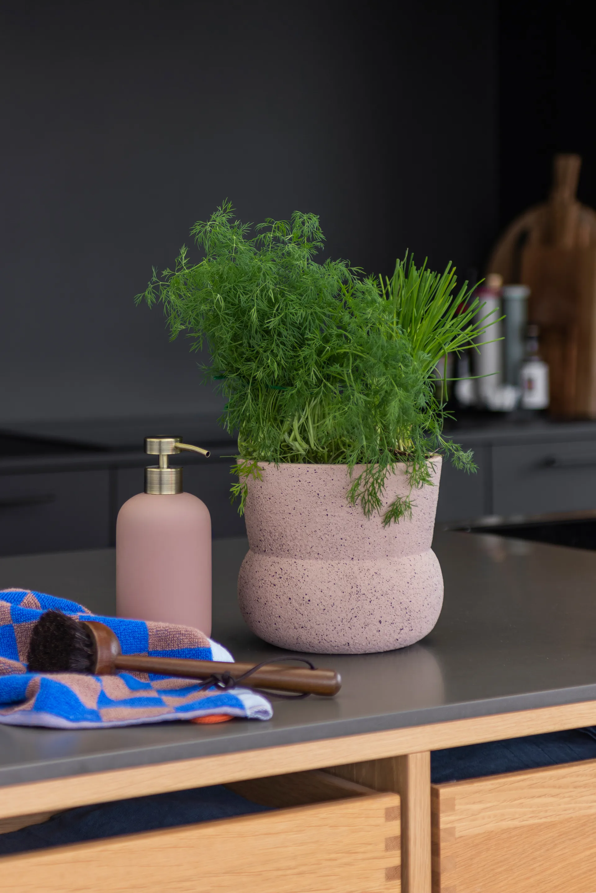 Pot de fleur Stone Ø 17 cm, Blush Mette Ditmer