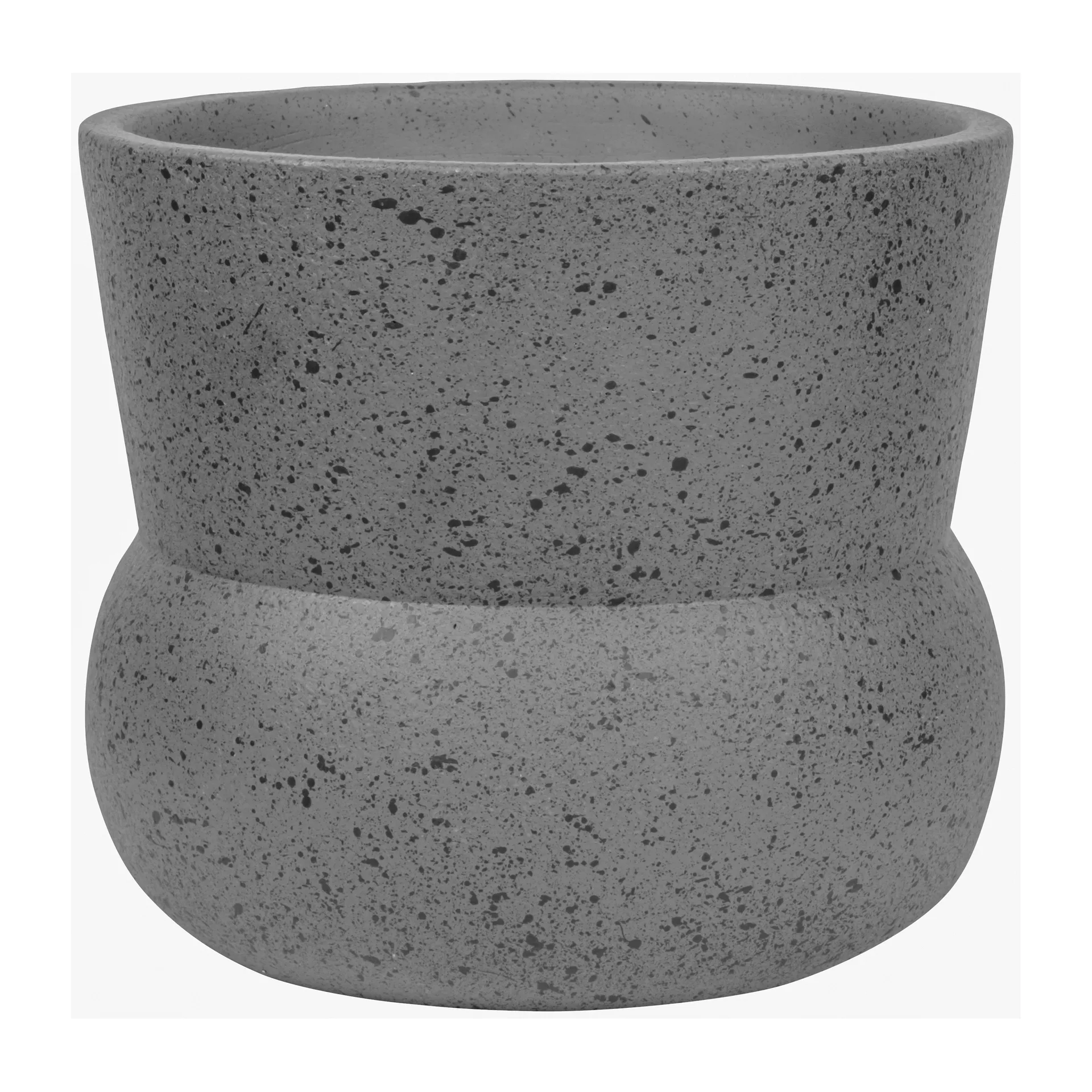 Pot de fleur Stone Ø 17 cm, Grey Mette Ditmer