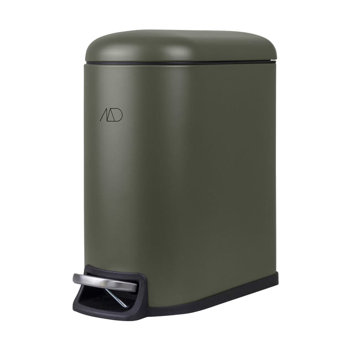 Poubelle à pédale Mini-Walther 5 L - Olive foncé - Mette Ditmer