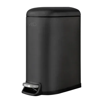 Poubelle à pédale Walther 10 liter - Black - Mette Ditmer
