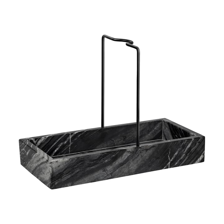 Rangement d'évier Marble 12x23,5 cm - Black-grey - Mette Ditmer