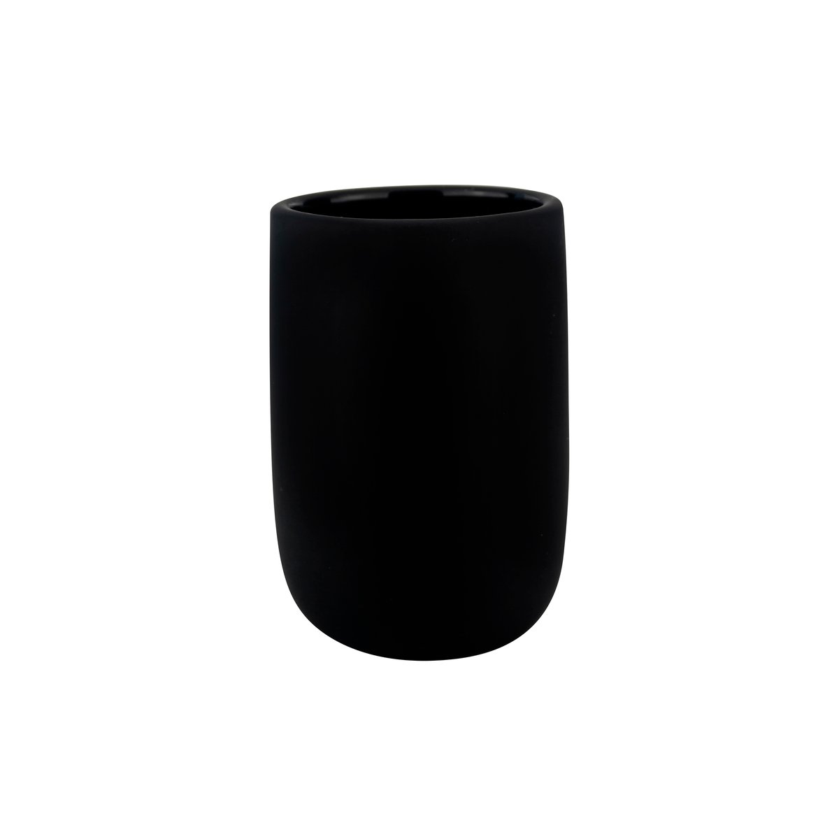 Mette Ditmer Récipient Lotus noir | Design Scandinave | Porte-brosse à dents | Noir
