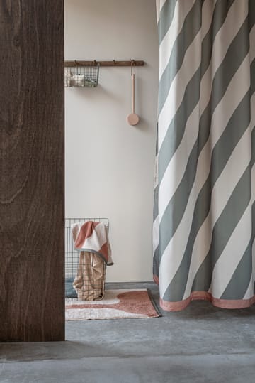 Rideau de douche Diagonal 150x200 cm - Dark olive - Mette Ditmer