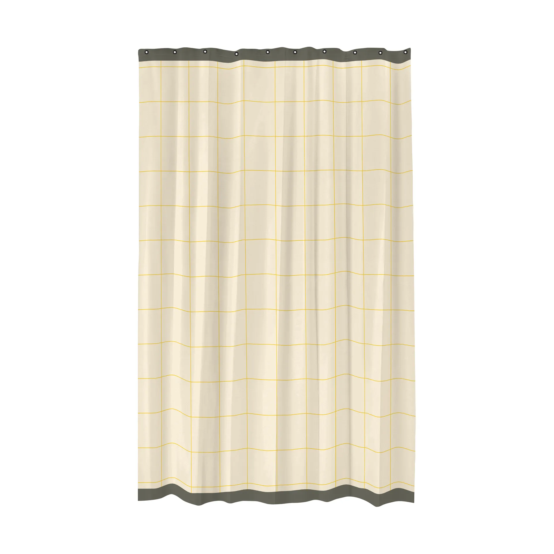 Rideau de douche Mesh 150x200 cm, Yellow Mette Ditmer