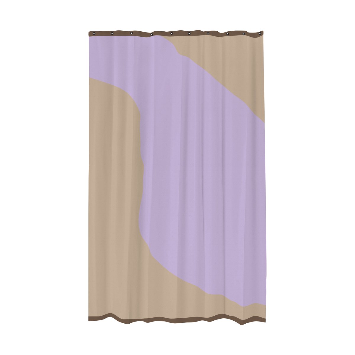 Mette Ditmer Rideau de douche Nova Arte 150x200 cm Sand-lilac