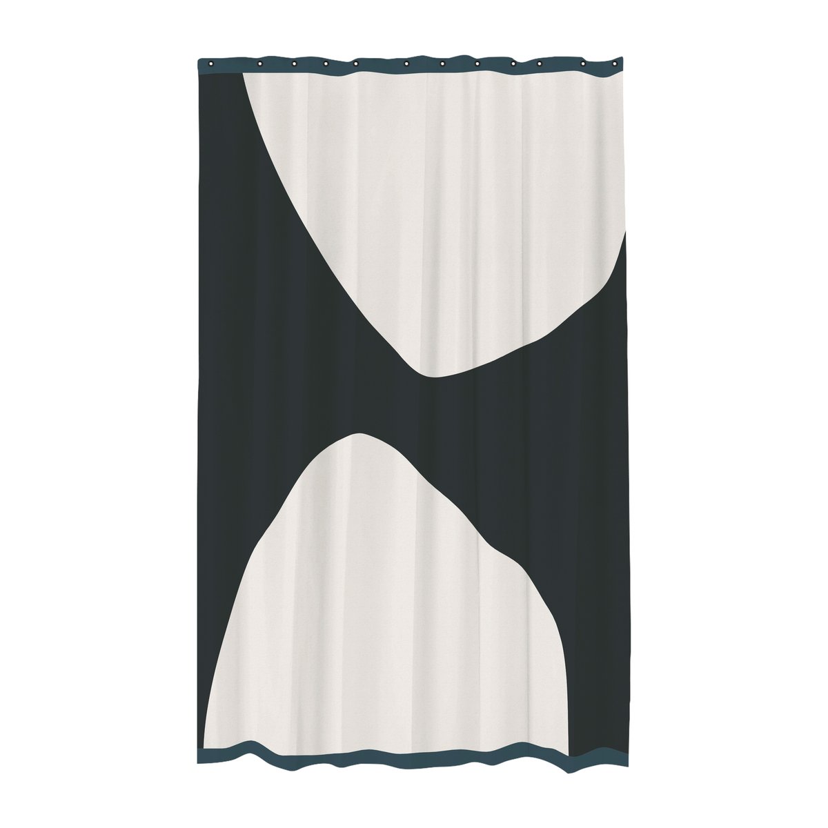 Mette Ditmer Rideau de douche Rock 150x200 cm Black