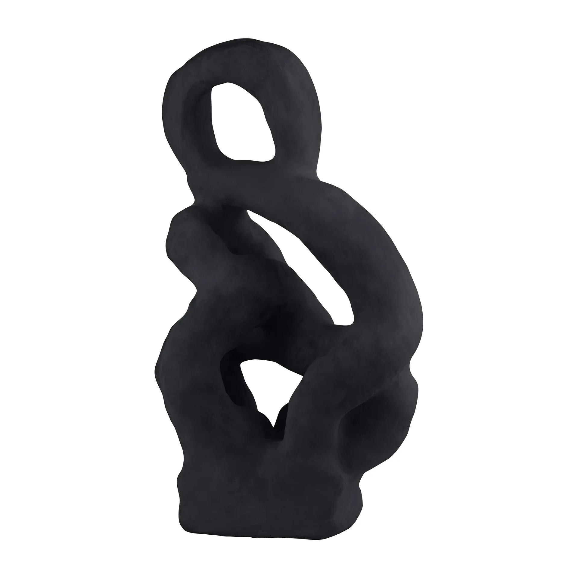 Sculpture Art Piece, Black Mette Ditmer