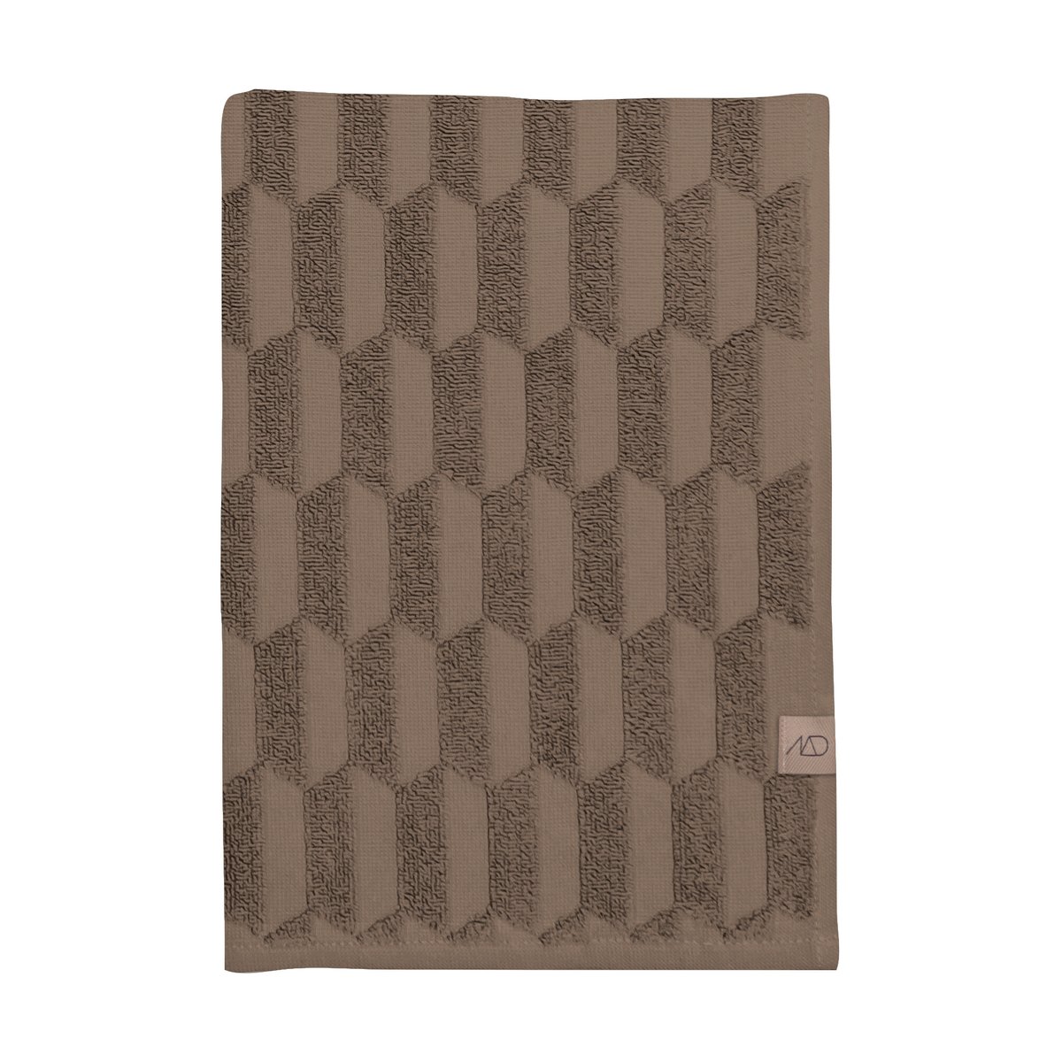 Mette Ditmer Serviette de bain Geo 70x133 cm Nougat