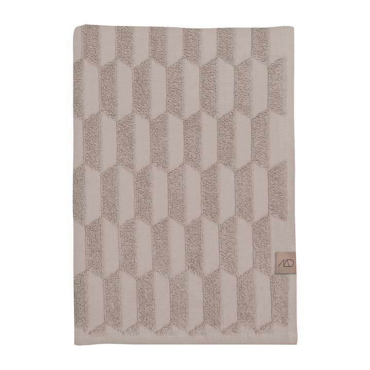 Serviette de bain Geo 70x133 cm - Sable - Mette Ditmer