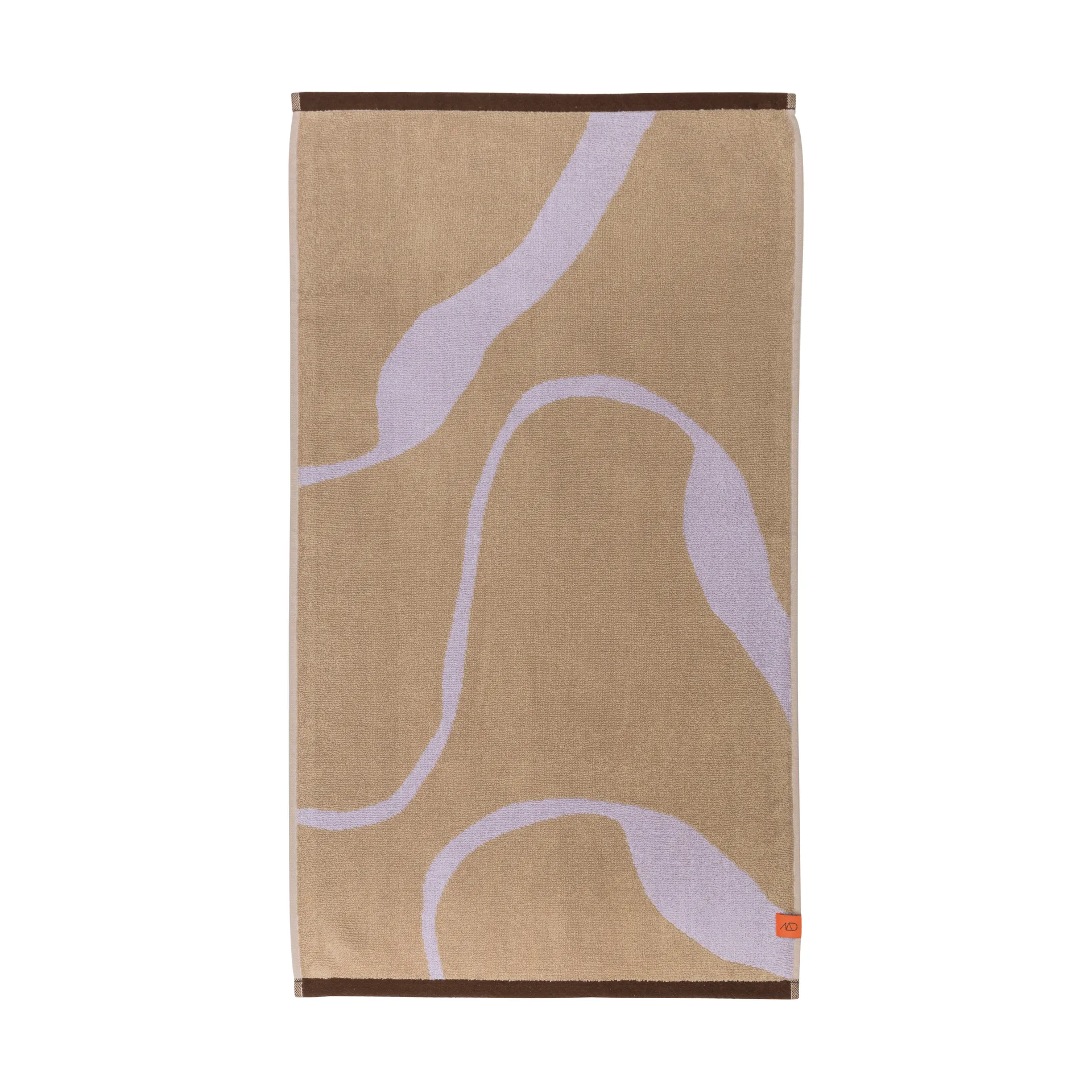 Serviette de bain Nova Arte 70x133 cm, Sand-lilac Mette Ditmer
