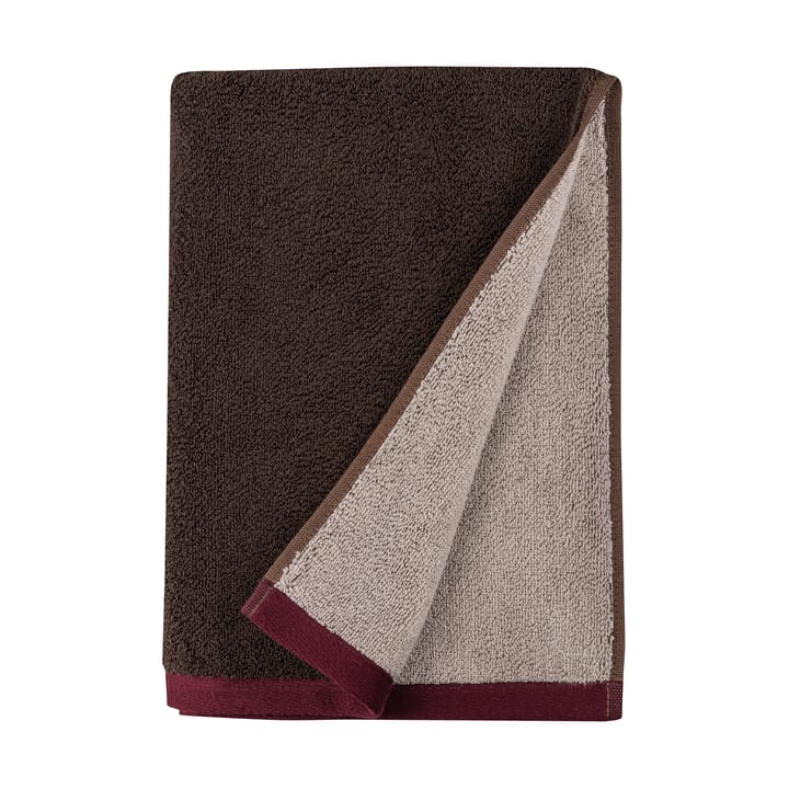 Serviette de bain Soft 70x133 cm - Brown-sand - Mette Ditmer