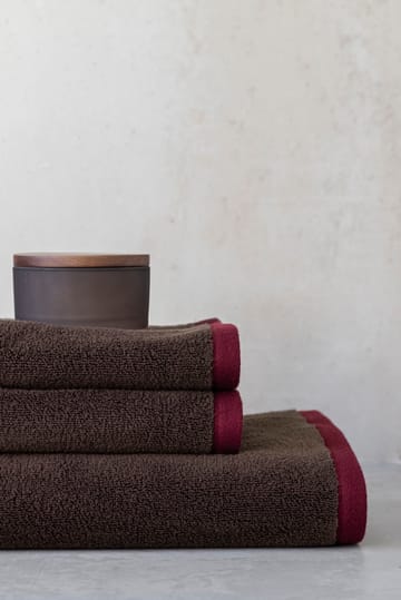 Serviette de bain Soft 70x133 cm - Brown-sand - Mette Ditmer