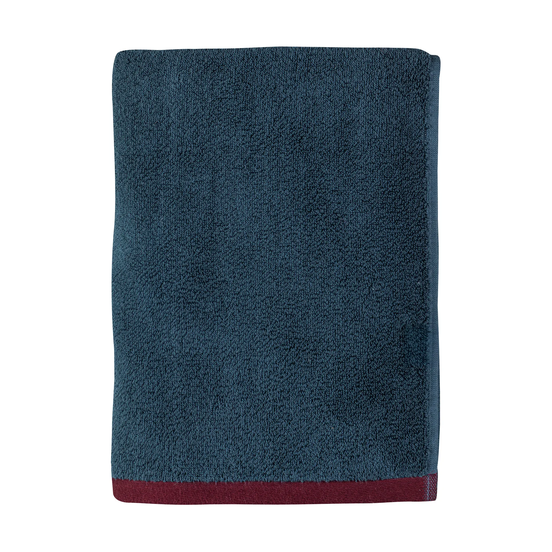 Serviette de bain Soft 70x133 cm, Midnight blue-light grey Mette Ditmer