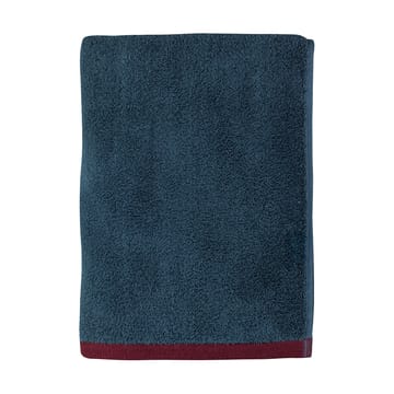 Serviette de bain Soft 70x133 cm - Midnight blue-light grey - Mette Ditmer