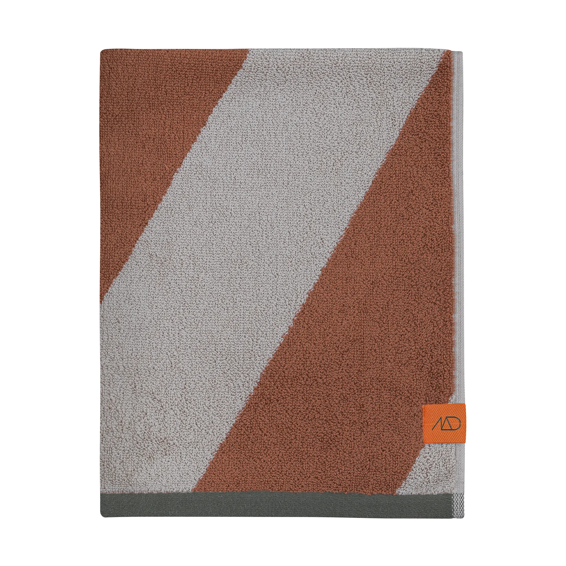 Serviette Diagonal, Brick, 50x90 cm Mette Ditmer