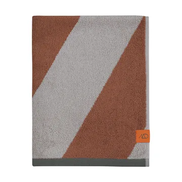 Serviette Diagonal - Brick, 70x133 cm - Mette Ditmer