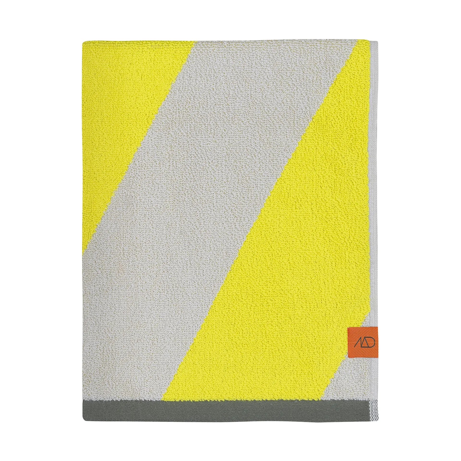 Serviette Diagonal, Yellow, 50x90 cm Mette Ditmer