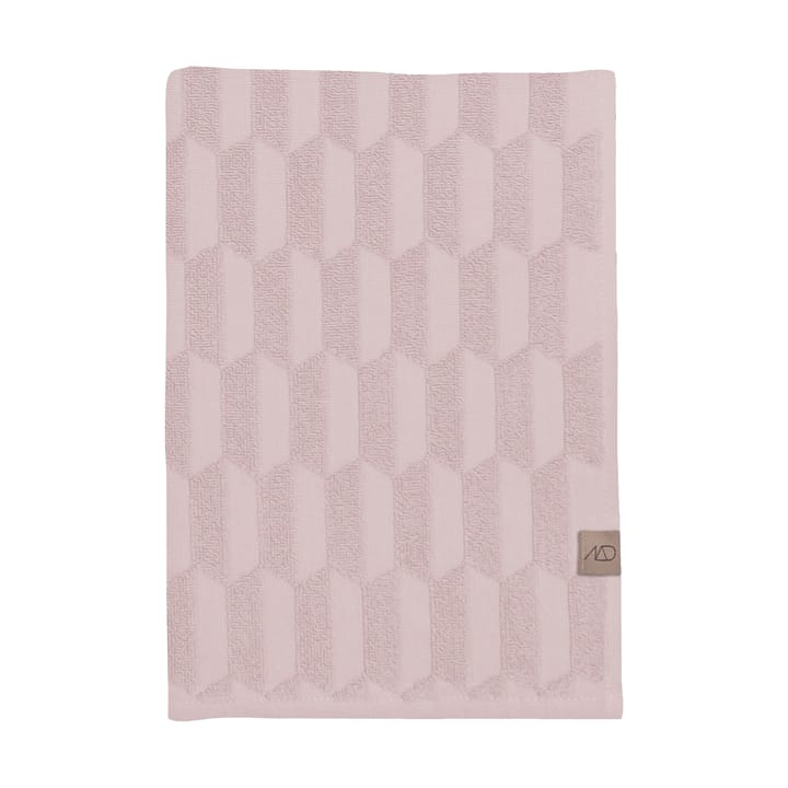 Serviette Geo 50x95 cm - Powder rose - Mette Ditmer