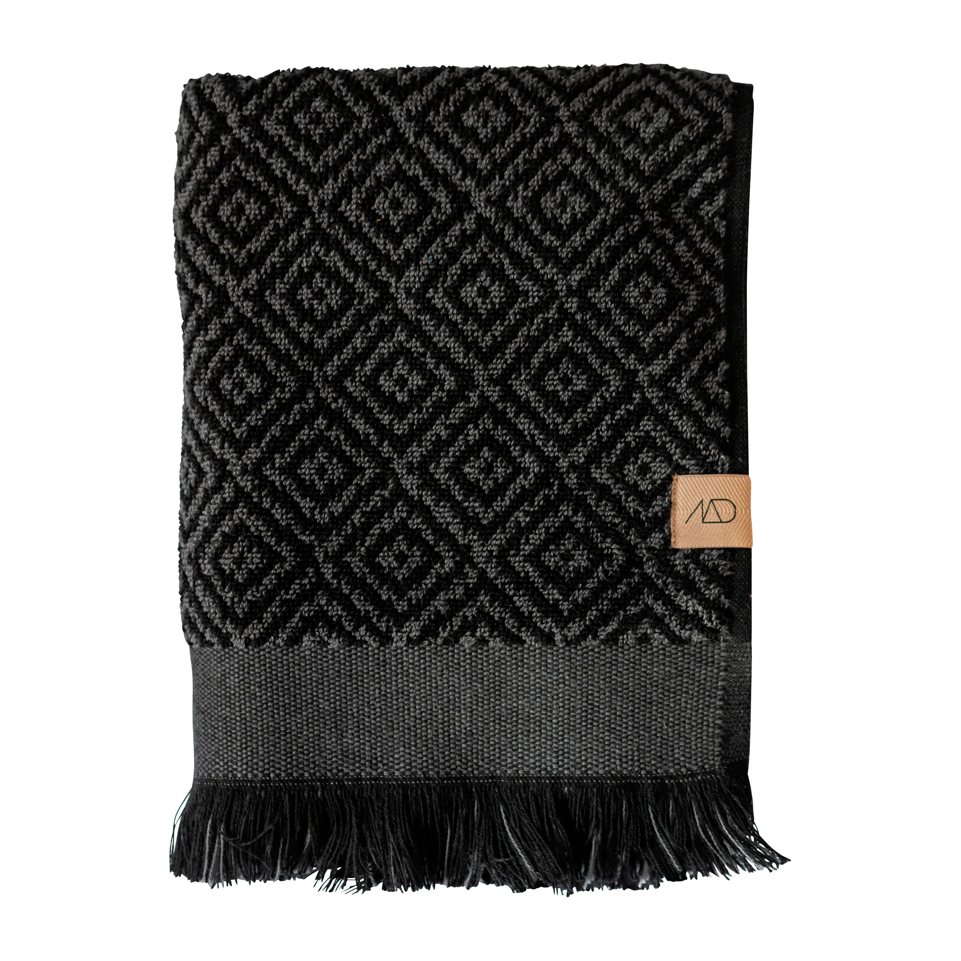 Serviette Morocco 50x90 cm, Black-grey
 Mette Ditmer
