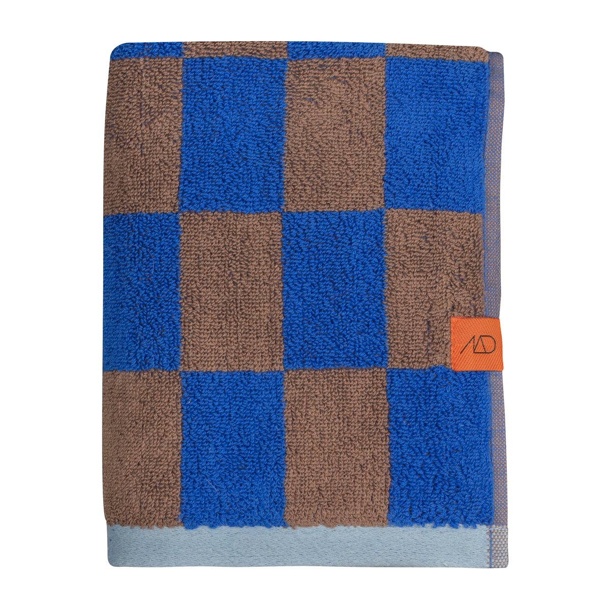 Mette Ditmer Serviette Retro 50x90 cm Cobalt | Design Scandinave | Serviettes de toilette | Bleu