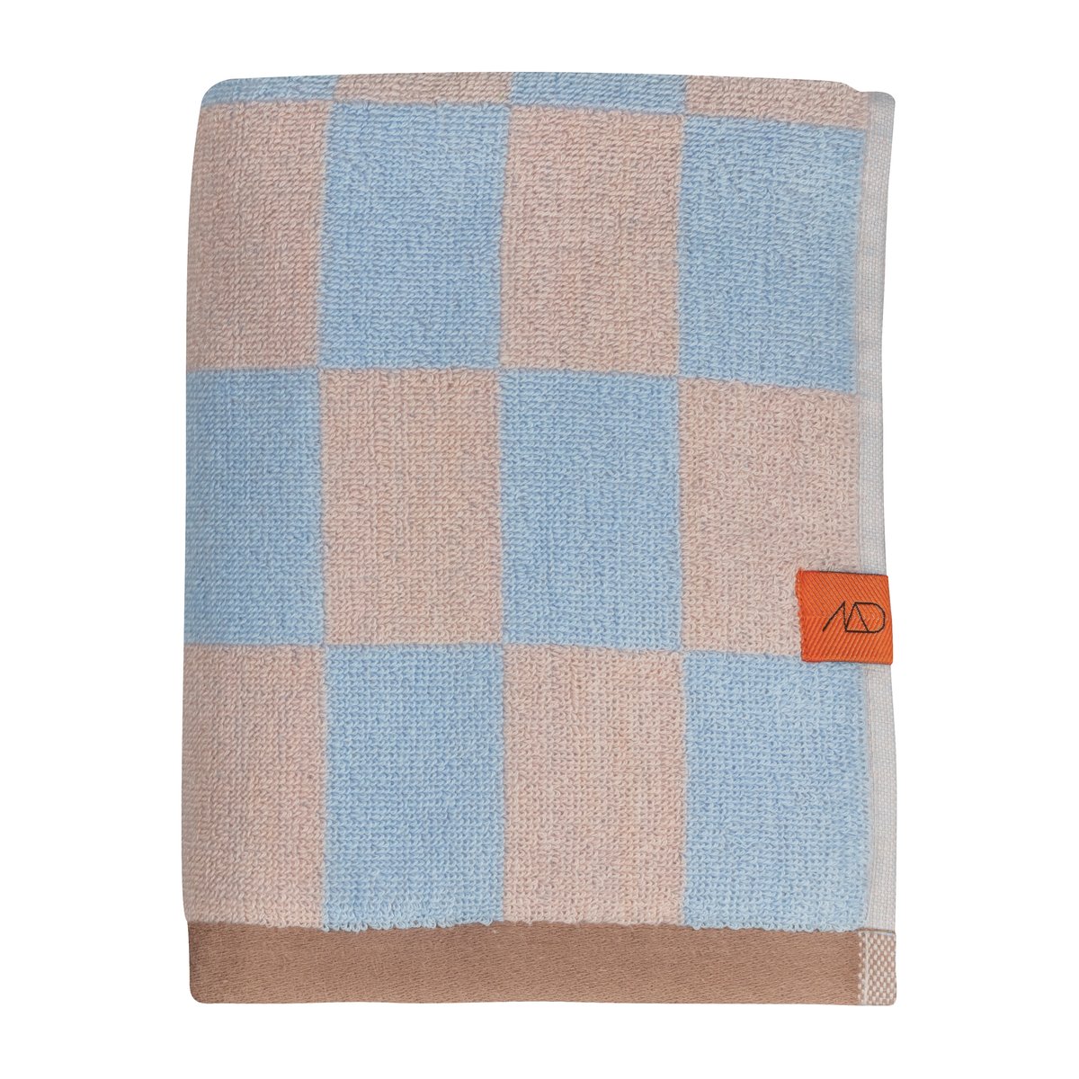 Mette Ditmer Serviette Retro 50x90 cm Light blue | Design Scandinave | Serviettes de toilette | Bleu