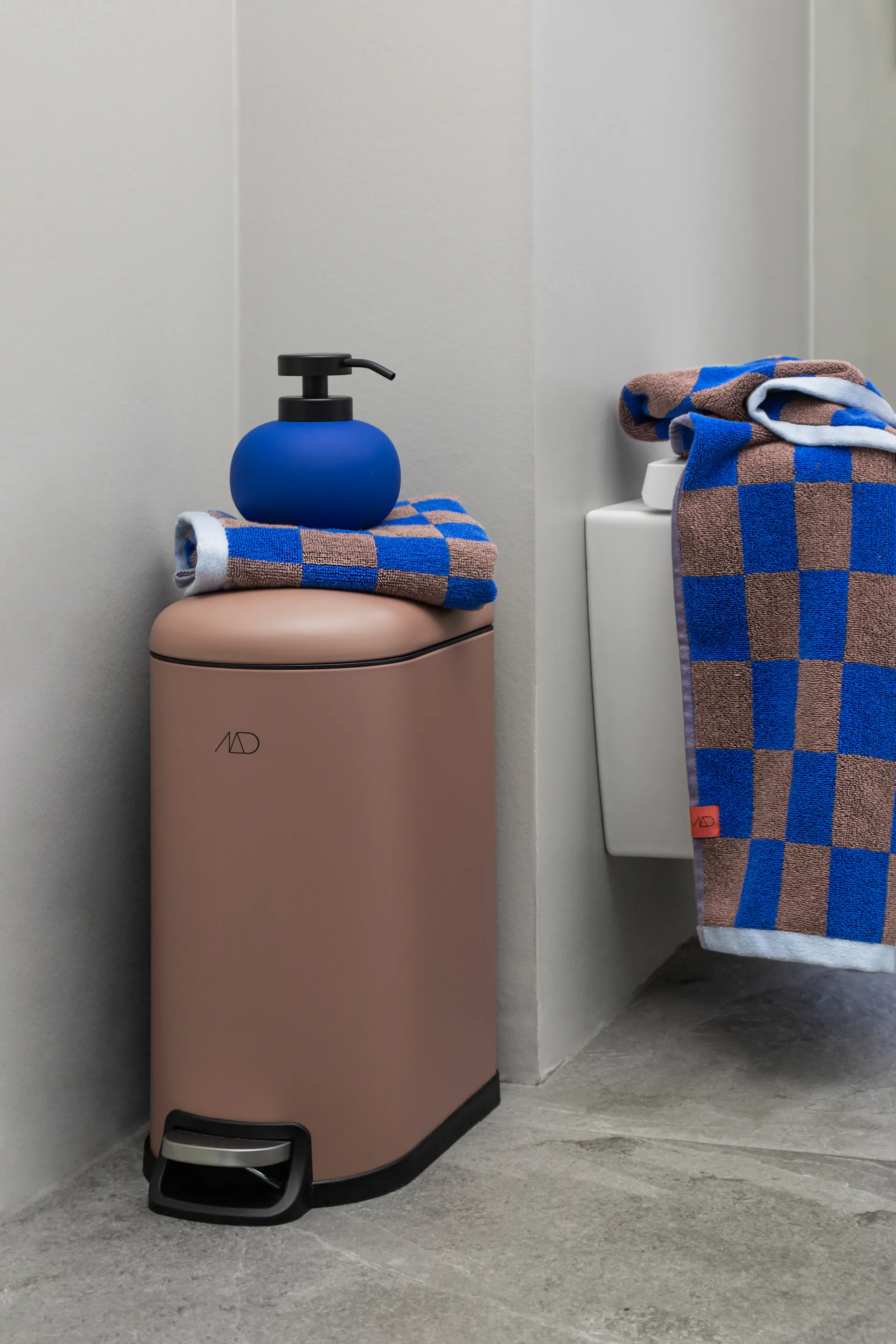 Serviette Retro 70x133 cm, Cobalt Mette Ditmer