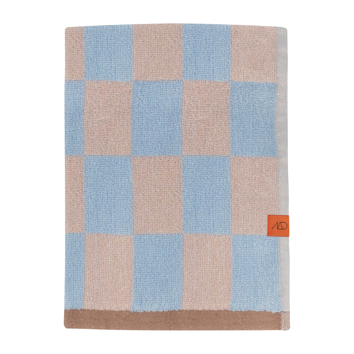 Mette Ditmer Serviette Retro 70x133 cm Light blue | Design Scandinave | Serviettes de bain | Bleu