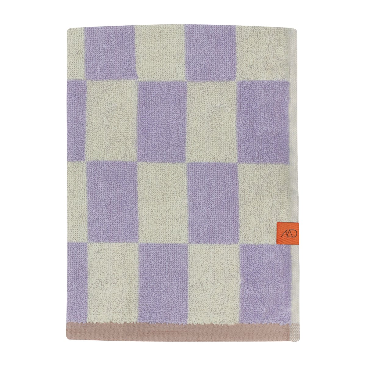 Mette Ditmer Serviette Retro 70x133 cm Lilac | Design Scandinave | Serviettes de bain | Violet