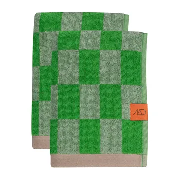 Serviette Retro - Classic green, 40x55 cm, lot de 2 - Mette Ditmer
