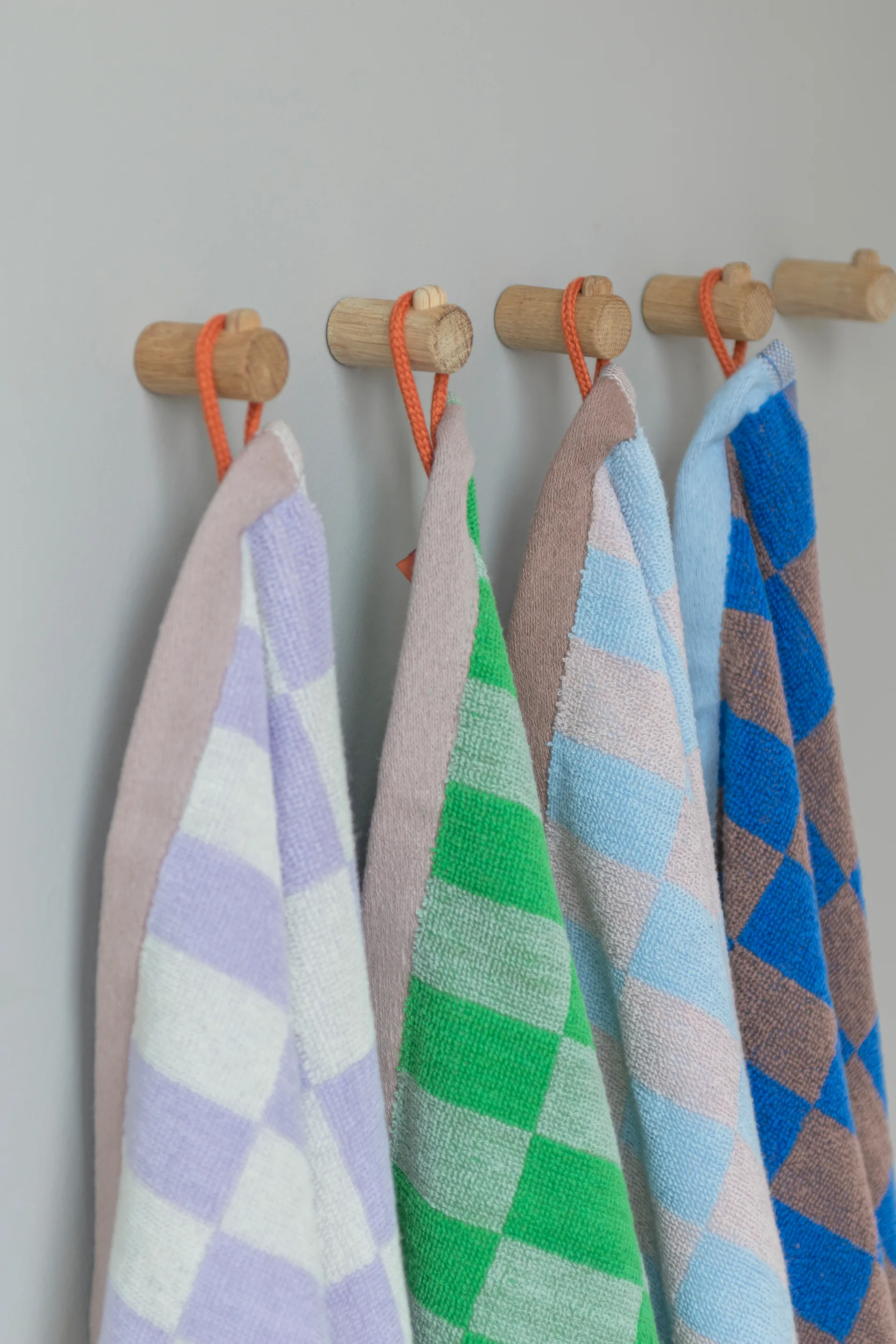 Serviette Retro, Classic green, 40x55 cm, lot de 2 Mette Ditmer