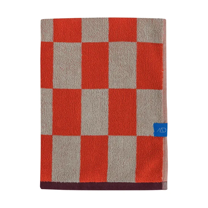 Serviette Retro - Dark orange, 70x33 cm - Mette Ditmer