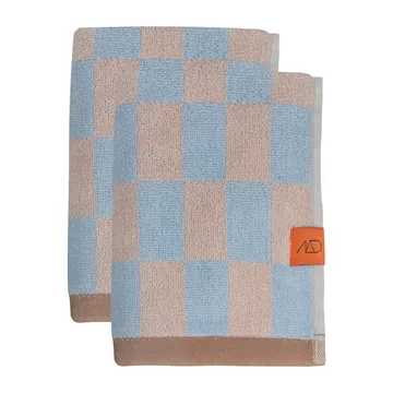 Serviette Retro - Light blue, 40x55 cm, lot de 2 - Mette Ditmer